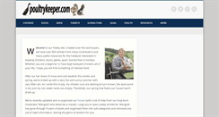 Desktop Screenshot of poultrykeeper.com