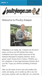 Mobile Screenshot of poultrykeeper.com